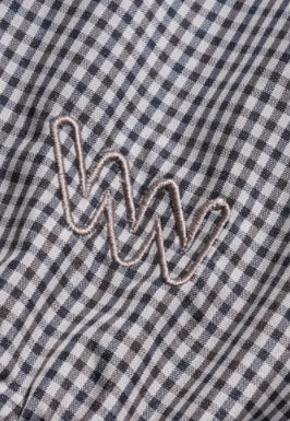 ダブルユーブイプロジェクト(WV PROJECT) Picnic Light Hood Jacket CheckBrown KMOT7475