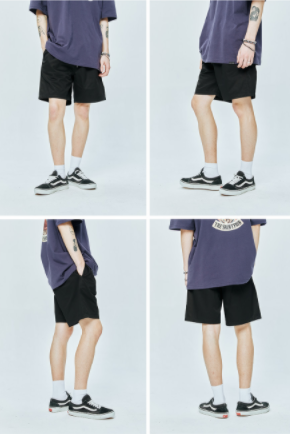 セイントペイン(SAINTPAIN)  SP FIELD SHORT PANTS-BLACK