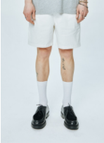 セイントペイン(SAINTPAIN)  SP FIELD SHORT PANTS-IVORY