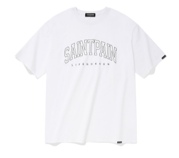 セイントペイン(SAINTPAIN)  SP ARCH LOGO T-WHITE