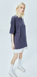 セイントペイン(SAINTPAIN)  SP OUT LINE LOGO T-NAVY