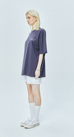 セイントペイン(SAINTPAIN)  SP OUT LINE LOGO T-NAVY