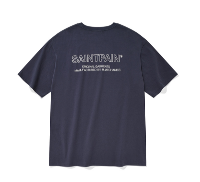 セイントペイン(SAINTPAIN)  SP OUT LINE LOGO T-NAVY
