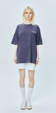 セイントペイン(SAINTPAIN)  SP OUT LINE LOGO T-LIGHT GRAY