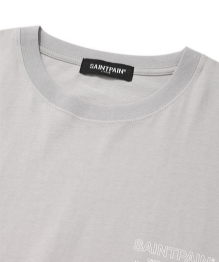 セイントペイン(SAINTPAIN)  SP OUT LINE LOGO T-LIGHT GRAY