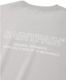セイントペイン(SAINTPAIN)  SP OUT LINE LOGO T-LIGHT GRAY