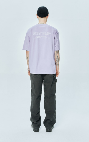 セイントペイン(SAINTPAIN)  SP OUT LINE LOGO T-LIGHT PURPLE