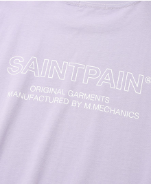 セイントペイン(SAINTPAIN)  SP OUT LINE LOGO T-LIGHT PURPLE