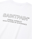 セイントペイン(SAINTPAIN)  SP OUT LINE LOGO T-WHITE