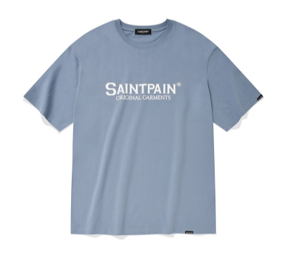 セイントペイン(SAINTPAIN)  SP ORIGINAL LOGO T-PASTEL BLUE