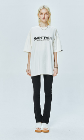 セイントペイン(SAINTPAIN)  SP ORIGINAL LOGO T-CREAM