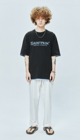 セイントペイン(SAINTPAIN)  SP ORIGINAL LOGO T-CREAM