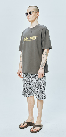 セイントペイン(SAINTPAIN)  SP ORIGINAL LOGO T-CHARCOAL