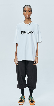 セイントペイン(SAINTPAIN)  SP ORIGINAL LOGO T-CHARCOAL