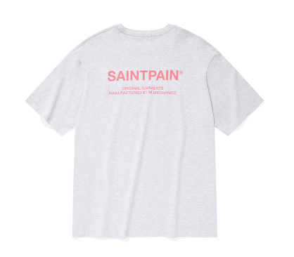 セイントペイン(SAINTPAIN)  SP VARIATION LOGO T-ASH MELANGE
