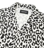 セイントペイン(SAINTPAIN)  SP LOOSE FIT LEOPARD LINEN SHIRTS-WHITE