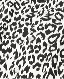 セイントペイン(SAINTPAIN)  SP LOOSE FIT LEOPARD LINEN SHIRTS-WHITE
