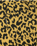 セイントペイン(SAINTPAIN)  SP LOOSE FIT LEOPARD LINEN SHIRTS-YELLOW