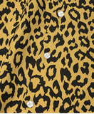 セイントペイン(SAINTPAIN)  SP LOOSE FIT LEOPARD LINEN SHIRTS-YELLOW