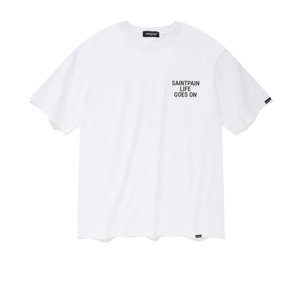 セイントペイン(SAINTPAIN)  SP LIFE GOES ON T-WHITE