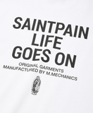 セイントペイン(SAINTPAIN)  SP LIFE GOES ON T-WHITE