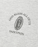 セイントペイン(SAINTPAIN)  SP GOD BLESS ALL T-MELANGE GRAY