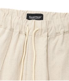 セイントペイン(SAINTPAIN) SP BASIC LINEN SHORT PANTS-BEIGE