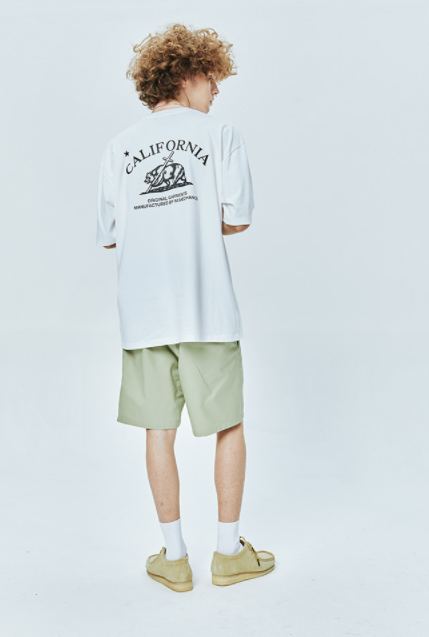 セイントペイン(SAINTPAIN) SP CALIF BEAR LOGO T-WHITE