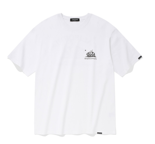 セイントペイン(SAINTPAIN) SP CALIF BEAR LOGO T-WHITE