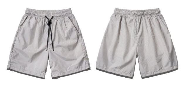 ダブルユーブイプロジェクト(WV PROJECT) Picnic Light Shorts CheckBeige KMSP7476
