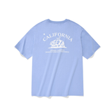 セイントペイン(SAINTPAIN) SP CALIF BEAR LOGO T-SKY BLUE