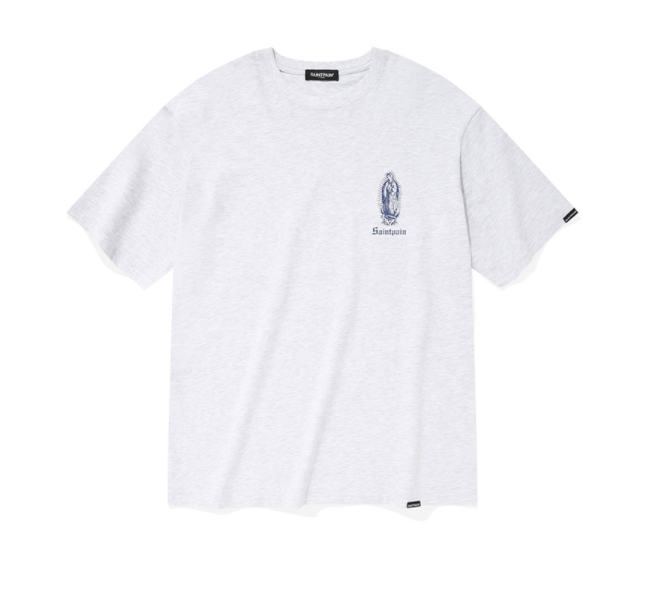 セイントペイン(SAINTPAIN) SP FLAG OF PAISLEY T-ASH MELANGE