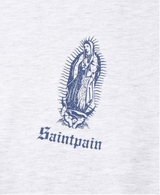 セイントペイン(SAINTPAIN) SP FLAG OF PAISLEY T-ASH MELANGE