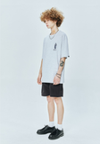 セイントペイン(SAINTPAIN) SP FLAG OF PAISLEY T-CORAL