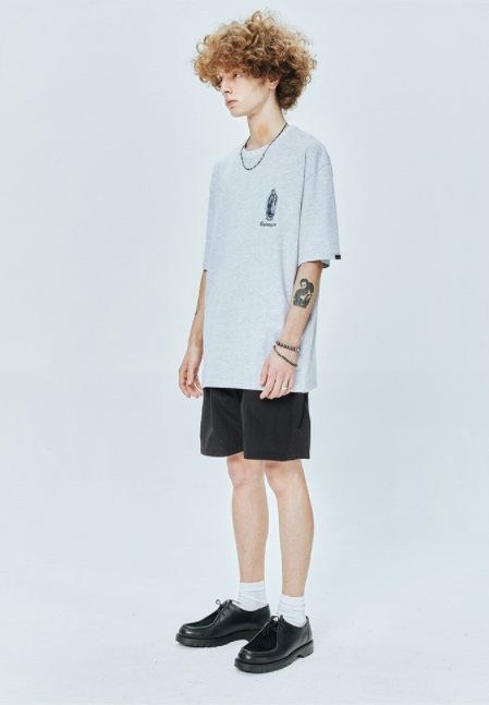 セイントペイン(SAINTPAIN) SP FLAG OF PAISLEY T-BLACK
