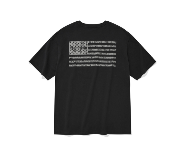 セイントペイン(SAINTPAIN) SP FLAG OF PAISLEY T-BLACK