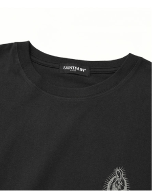 セイントペイン(SAINTPAIN) SP FLAG OF PAISLEY T-BLACK