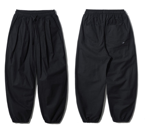 ダブルユーブイプロジェクト(WV PROJECT) Rocky Banding Cool Balloon Pants Black CJLP7492