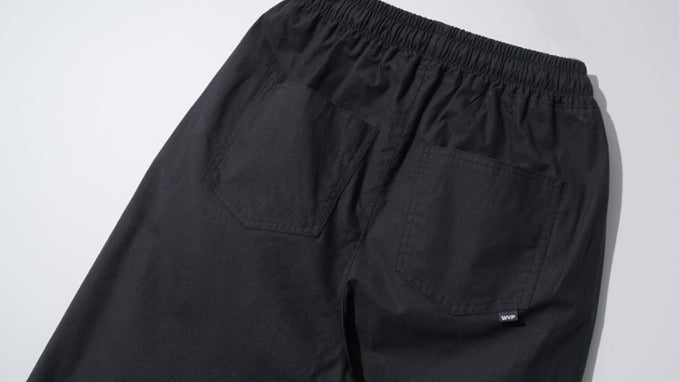 ダブルユーブイプロジェクト(WV PROJECT) Rocky Banding Cool Balloon Pants Black CJLP7492