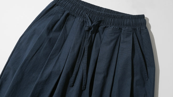 ダブルユーブイプロジェクト(WV PROJECT) Rocky Banding Cool Balloon Pants Navy CJLP7492