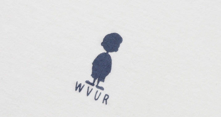 ダブルユーブイプロジェクト(WV PROJECT) Palm tree short-sleeved T-shirt Ivory JIST7503