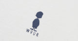 ダブルユーブイプロジェクト(WV PROJECT) Palm tree short-sleeved T-shirt Ivory JIST7503