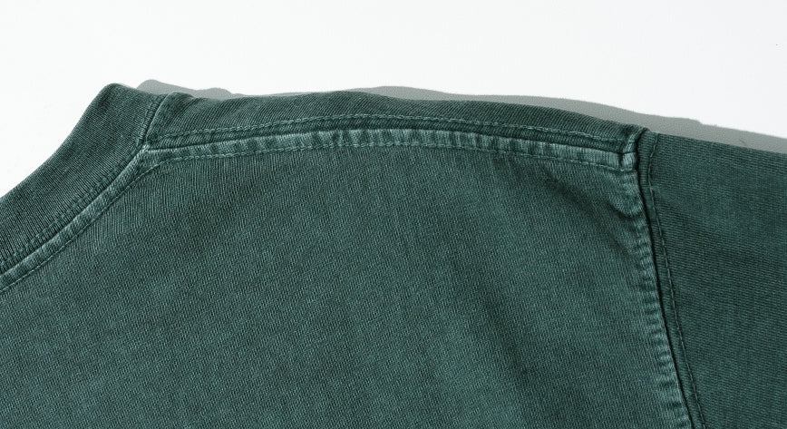 ダブルユーブイプロジェクト(WV PROJECT) Penta Pocket Pigment Short Sleeve T-Shirt BlueGreen MJST7502