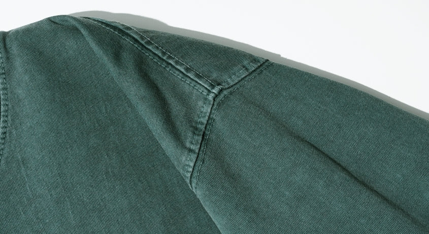 ダブルユーブイプロジェクト(WV PROJECT) Penta Pocket Pigment Short Sleeve T-Shirt BlueGreen MJST7502