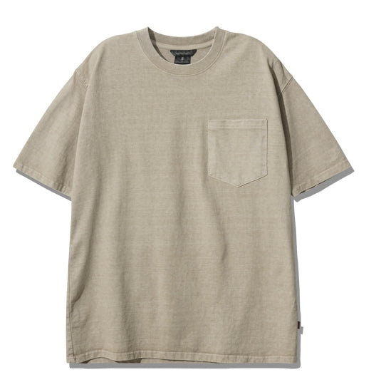 ダブルユーブイプロジェクト(WV PROJECT) Penta Pocket Pigment Short Sleeve T-Shirt Beige MJST7502