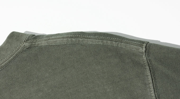 ダブルユーブイプロジェクト(WV PROJECT) Town Pigment short-sleeved shirt Khaki JIST7505