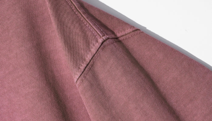 ダブルユーブイプロジェクト(WV PROJECT) Town Pigment short-sleeved shirt OldPink JIST7505