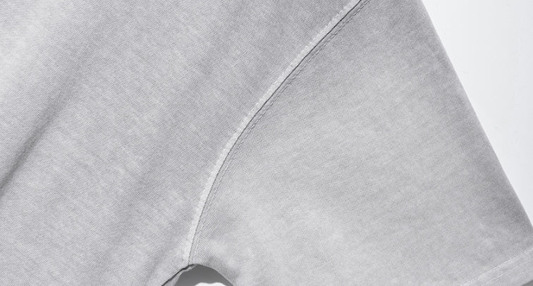 ダブルユーブイプロジェクト(WV PROJECT) Town Pigment short-sleeved shirt Grey JIST7505