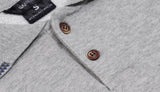 ダブルユーブイプロジェクト(WV PROJECT) Mini Collar Short-Sleeved T-shirt Grey MJST7497