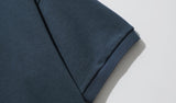 ダブルユーブイプロジェクト(WV PROJECT) Mini Collar Short-Sleeved T-shirt Navy MJST7497